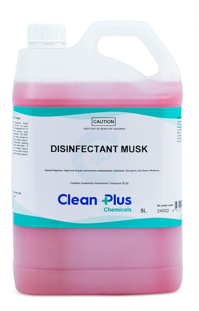 Clean Plus Disinfectant Musk 5L - Gensan Hygiene