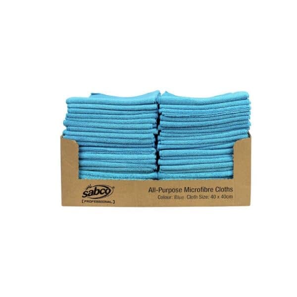 Sabco All-Purpose Microfibre Cloths – 50PK