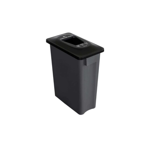 Multisort 60L Bin - Coffee Cup Recycling Black Lid